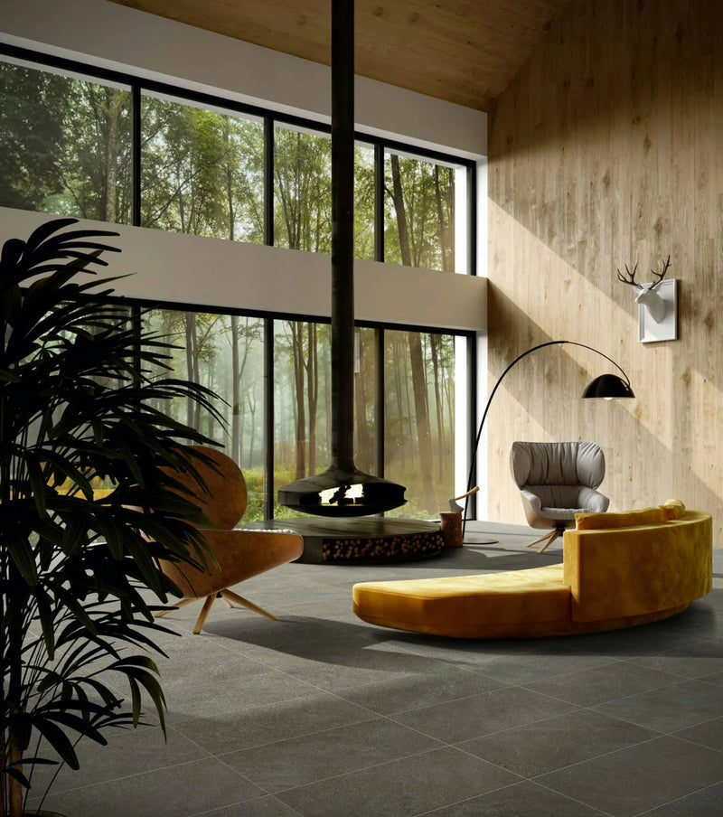 Tycoon Series Storm Grey 12x24 Porcelain Tile