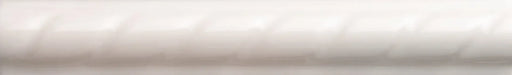 Decorative Accents Wh Ice 7/8x6 Rope Ceramic Wall Trim
