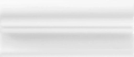 Decorative Accents White Ice 2 1/2x6 Chair Rail Ceramic Wall Trim