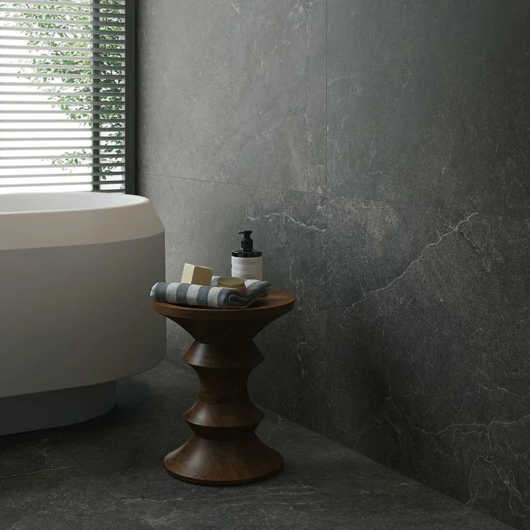 Unica Carbon 24x48 Anti-Slip Porcelain Tile