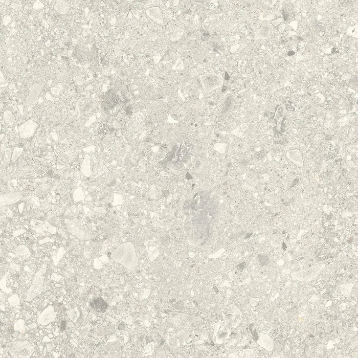 Unicom Pietra Di Gre Bianco 3x24 Bullnose Matte Porcelain Trim