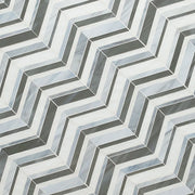 Urban Wave Lapis 3mm Misc. Glass Mosaic Tile