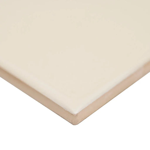 Urbano Crema 4x12 Bullnose Glossy Ceramic Tile Trim