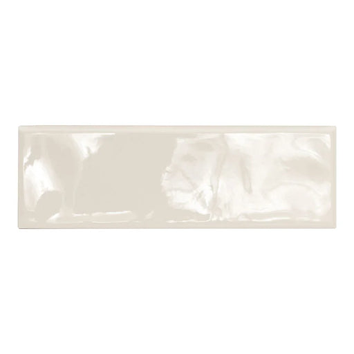 Urbano Crema 4x12 Bullnose Glossy Ceramic Tile Trim