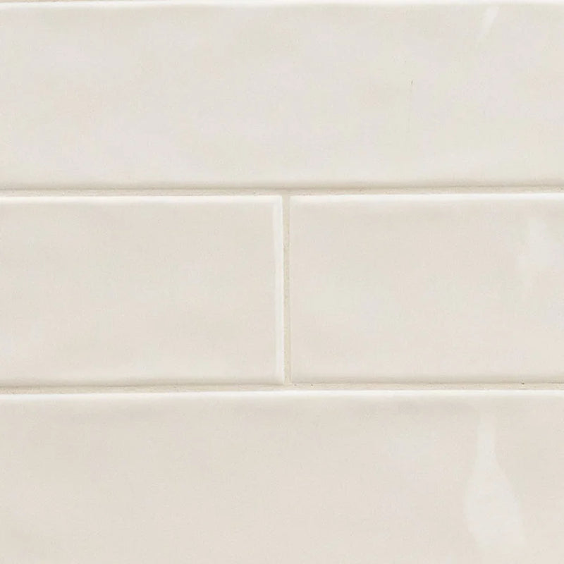 Urbano Crema 4x12 Bullnose Glossy Ceramic Tile Trim