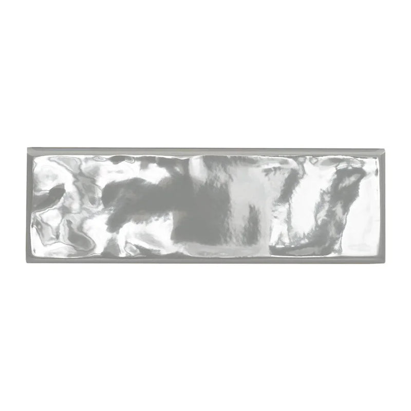 Urbano Graphite 4x12 Bullnose Glossy Ceramic Tile Trim