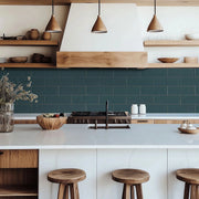 Urbano Navy 4x12 Glossy Ceramic Tile