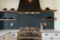 Urbano Navy 4x12 Glossy Bullnose Ceramic Tile Trim