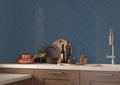 Urbano Navy 4x12 Glossy Bullnose Ceramic Tile Trim