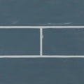 Urbano Navy 4x12 Glossy Bullnose Ceramic Tile Trim