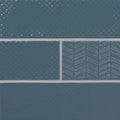 Urbano Navy 4x12 Glossy Mix Ceramic Tile