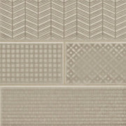 Urbano Warm Concrete 4x12 Glossy Ceramic Tile