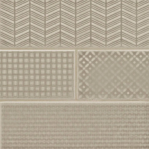 Urbano Warm Concrete 4x12 Glossy Ceramic Tile