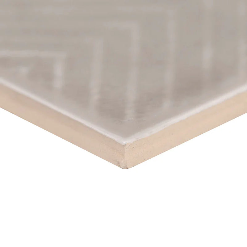 Urbano Warm Concrete 4x12 Glossy Ceramic Tile