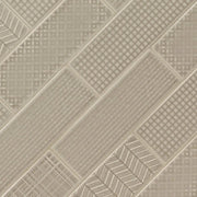 Urbano Warm Concrete 4x12 Glossy Ceramic Tile