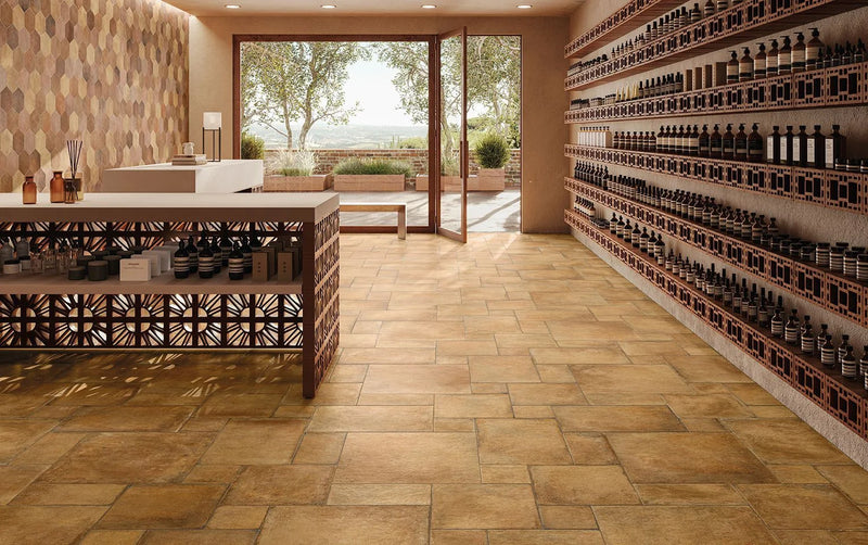 Valdorcia Cotto Multi-Size Matte Porcelain Tile
