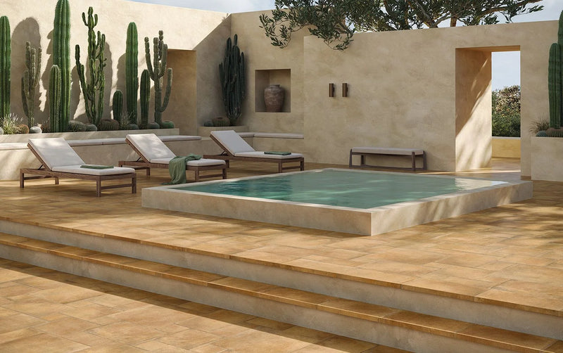 Valdorcia Ocra Multi-Size Matte Porcelain Tile