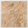 Valencia Travertine 18x18 Filled & Honed Travertine Tile close-up