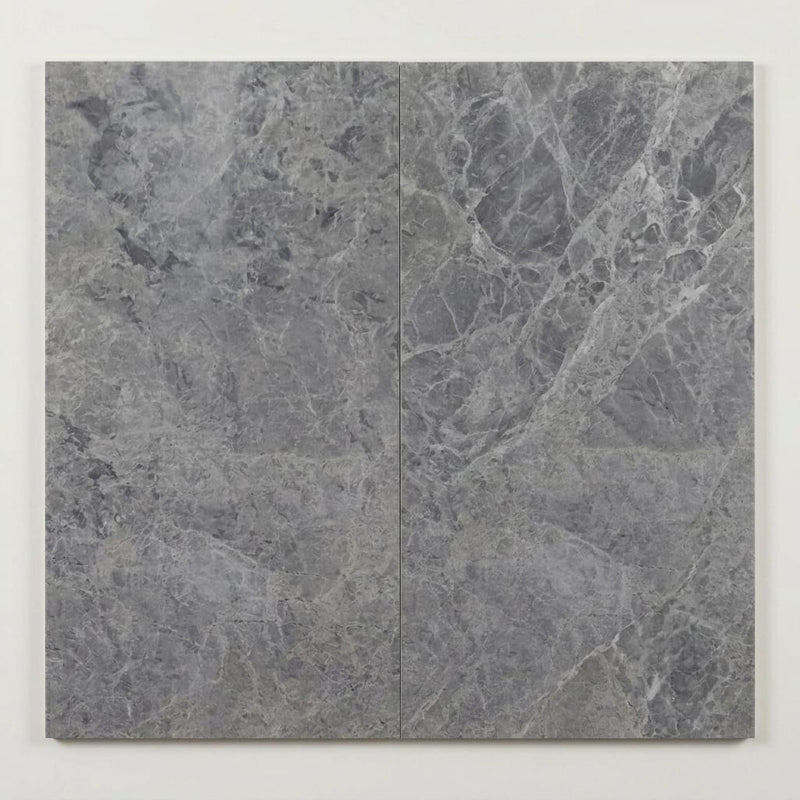 Valensa Gray Marble Tile 12x24 Honed close-up