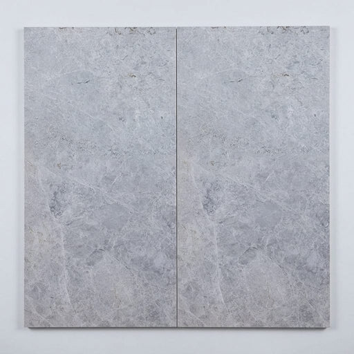Valensa Gray Marble Tile 12x24 Polished close-up