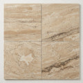 Valerenga Travertine 18x18 Filled & Honed Travertine Tile close-up