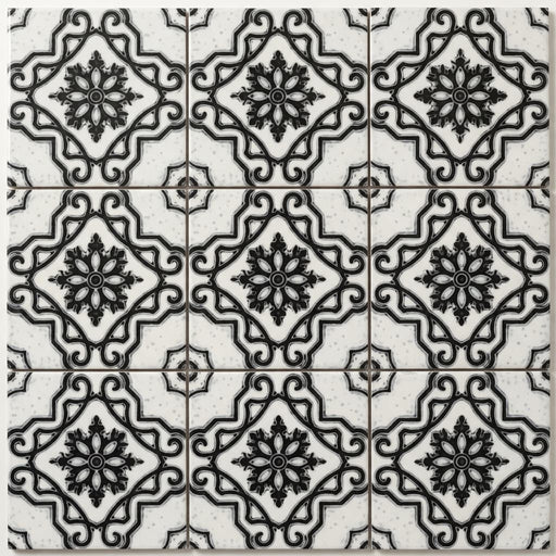Valsecchia Maioliche Deco 16 6x6 Porcelain Tile close-up