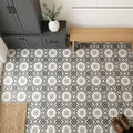 Valsecchia Maioliche Deco 16 6x6 Porcelain Tile — Mudroom floor