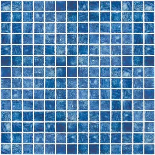 Vanguard Arrecife Blue 11 1x1 Glass Mosaic Tile