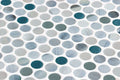 Vanguard Bluish Grey Penny Round Mosaic
