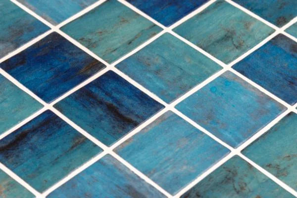 Vanguard Forest Blue 11 1x1 Glass Mosaic Tile