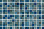 Vanguard Forest Blue 11 1x1 Glass Mosaic Tile