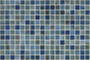 Onix from Spain Vanguard Forest Blue Glass Mosaic