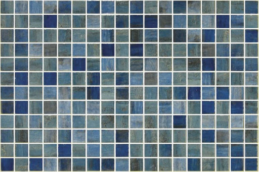 Onix from Spain Vanguard Forest Blue Glass Mosaic