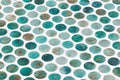 Vanguard Green Penny Round Mosaic