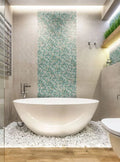 Vanguard Green Penny Round Mosaic