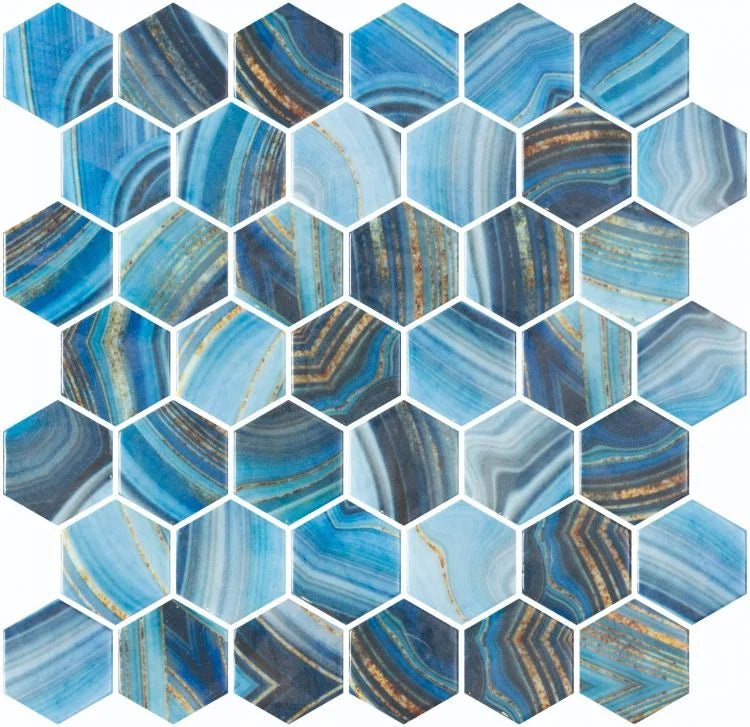 Vanguard Onyx Blue Hexagon XL Mosaic