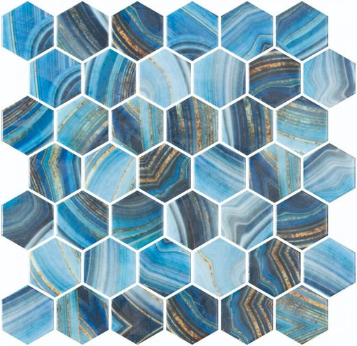 Vanguard Onyx Blue Hexagon XL Mosaic