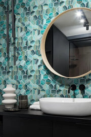 Vanguard Onyx Teal Hexagon XL Mosaic