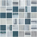 Vanguard Penta Bluish Grey 1x1 Glass Mosaic