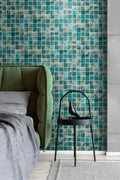 Vanguard Penta Green 1x1 Glass Mosaic