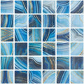 Vanguard Penta Onyx Blue 2x2 Glass Mosaic
