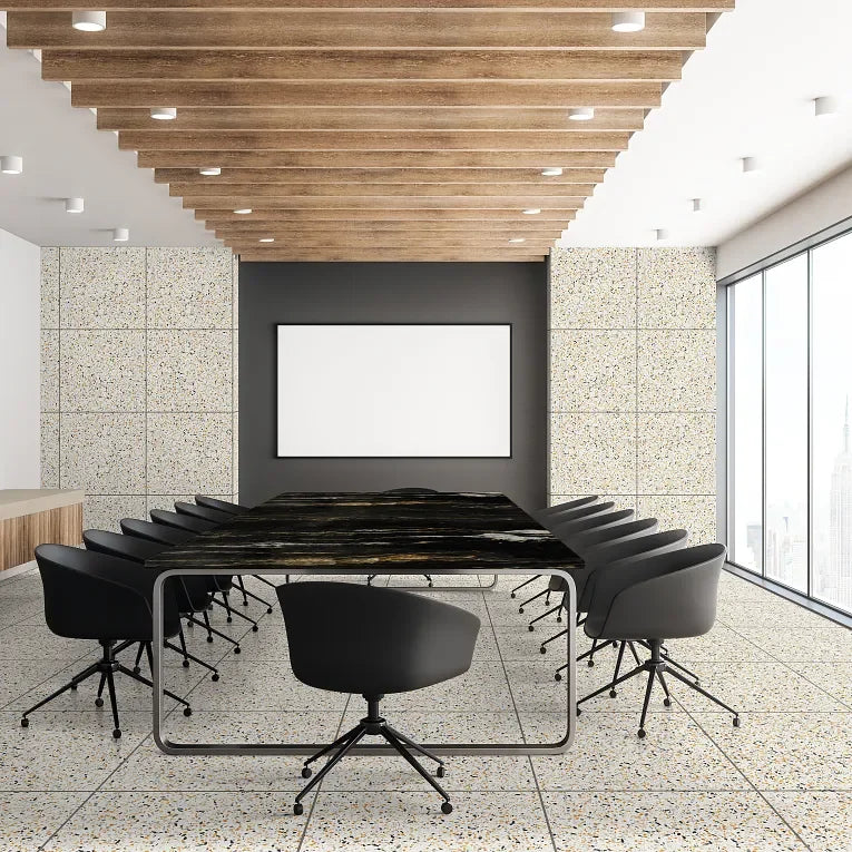 Vector 24x24 Polished Stone Agglomerate Marble Tile