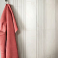 Velvet White 11.75x12.5 Chevron Porcelain Mosaic Tile