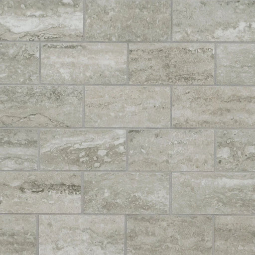 Veneto Gray 2x4 Polished Porcelain Mosaic Tile