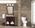Veneto Noce 3x18 Bullnose Polished Porcelain Trim