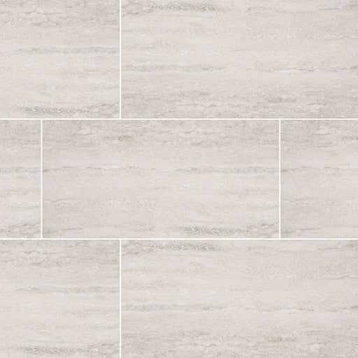 Veneto White 12x24 Matte Porcelain Tile