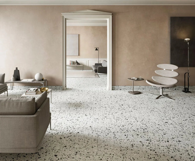 Venice Villa Silver 24x24 Matte Porcelain Tile