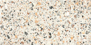 Venice Villa Ivory 24x24 Polished Terrazzo Look Porcelain Tile