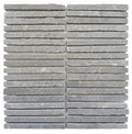 Vera Stacked Marble Mosaic 12x12 Beige Stone Marble Mosaic