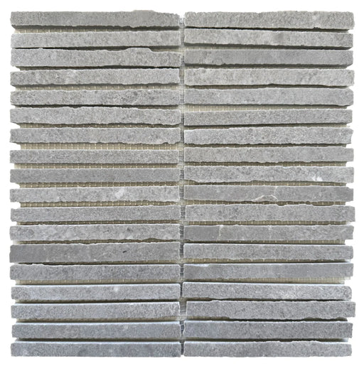 Vera Stacked Marble Mosaic 12x12 Beige Stone Marble Mosaic